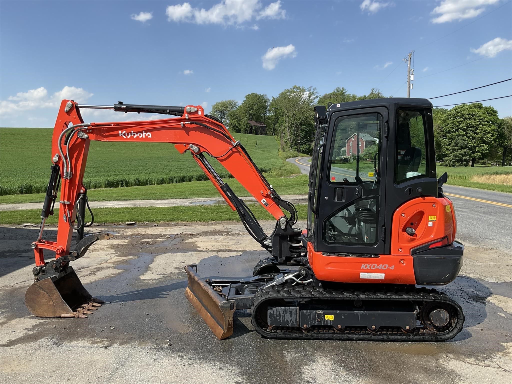 
                   2021 KUBOTA KX040-4R3AP EXCAVATOR						