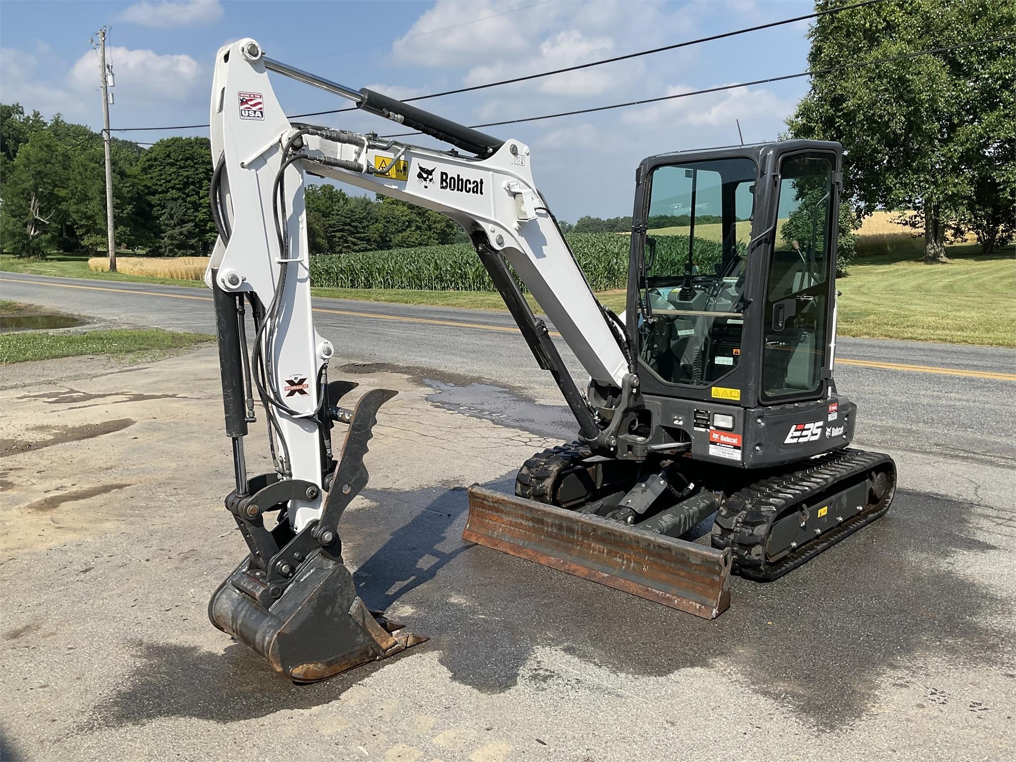 
							2018 BOBCAT, E35 Excavators — Mini						