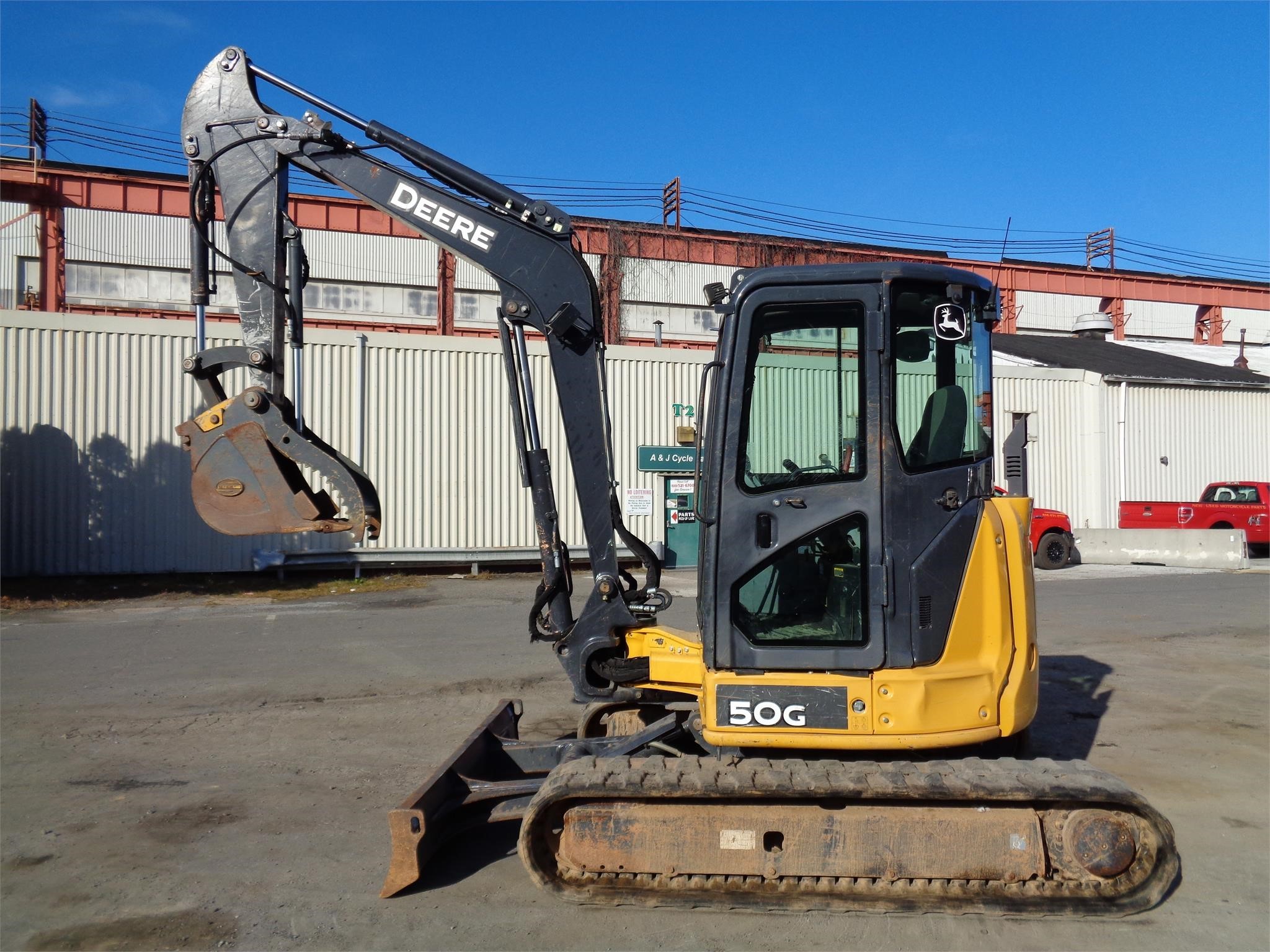 
                   2018 John Deere 50G Excavator,						