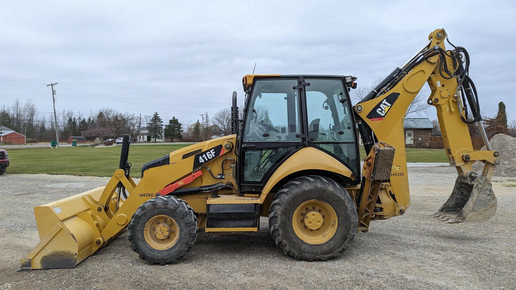 
							2014 CATERPILLAR 416F Loader Backhoe						