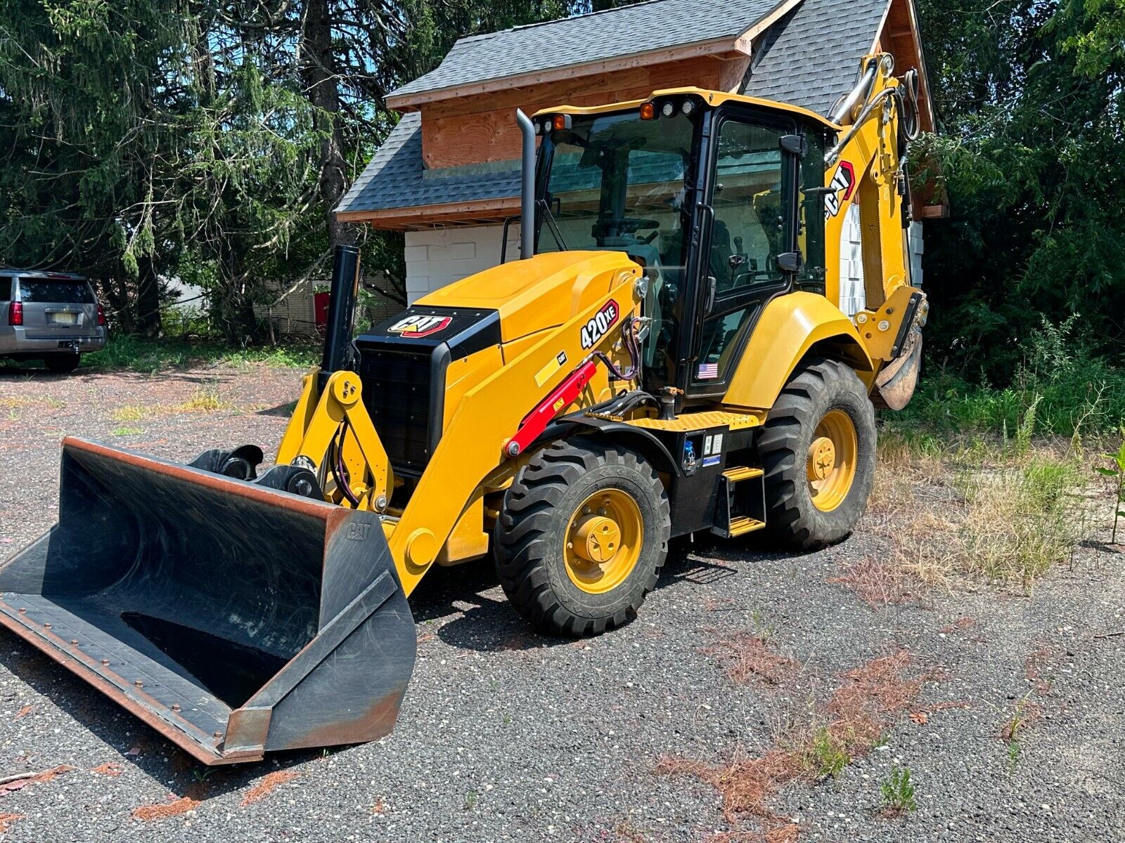 
							2022 CATERPILLAR Backhoe 420XE						